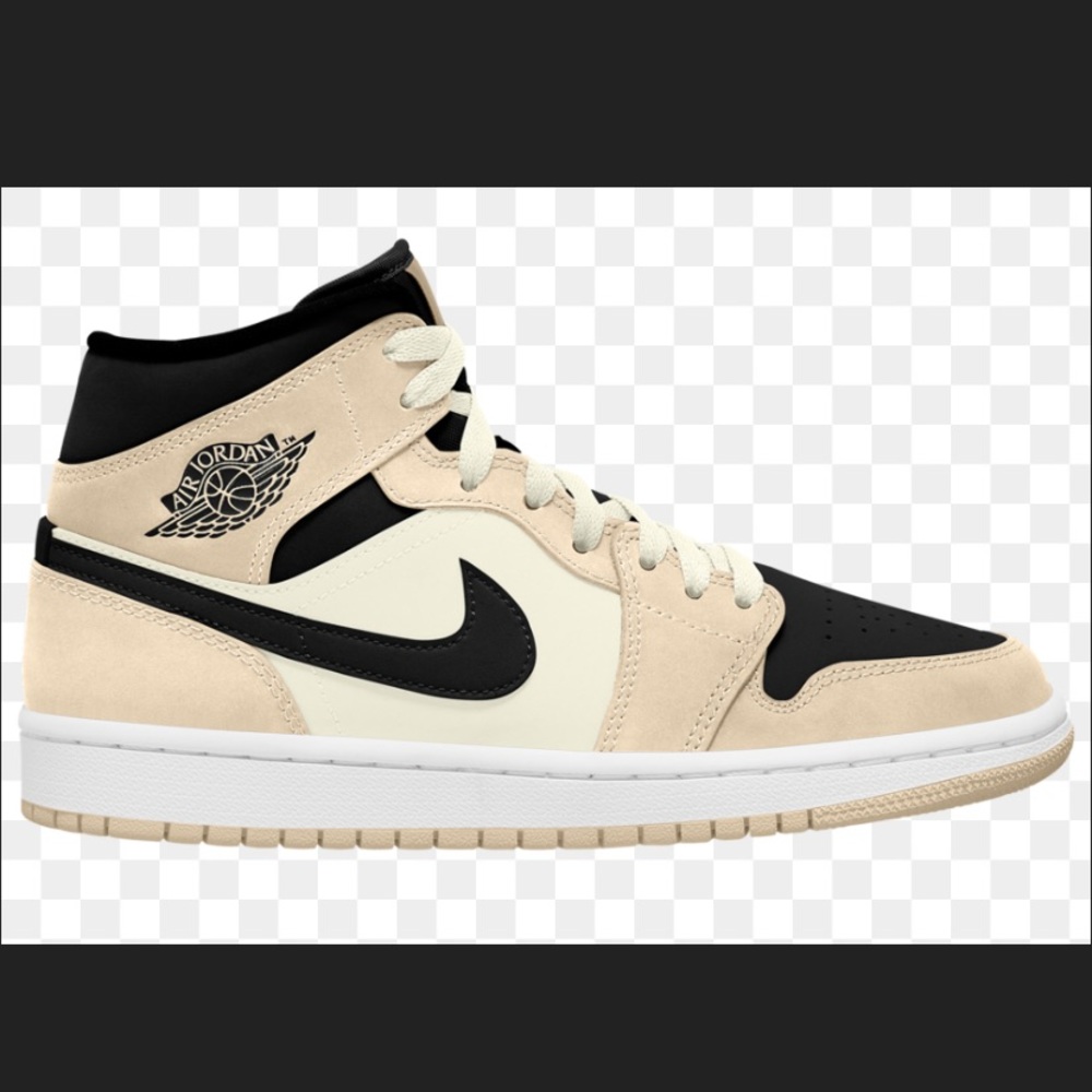 COPY - Barley Orange Air Jordan 1 Mid